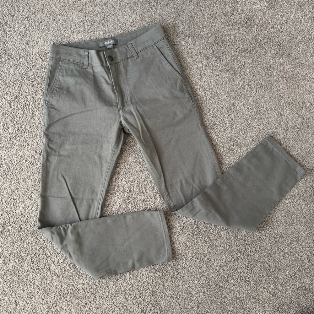 Ash & Erie Slim Lightweight Stretch Chino